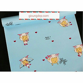 Giấy dán tường cừu xanh xinh xắn