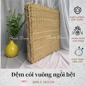 Mua Đệm cói ngồi bệt  đệm ngồi thiền Smile Decor