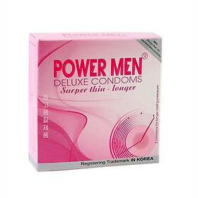 Bao Cao Su Mỏng Kéo Dài Thời Gian Power Men Super Thin Longer