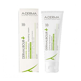Kem phục hồi dịu da và kháng khuẩn Dermalibour + Repairing Cream A-Derma 50ml