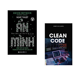 Combo sách Lập Trình Hay: Clean Code +Nghệ Thuật Ẩn Mình  ( Tặng Kèm Bookmark Happy LIfe)