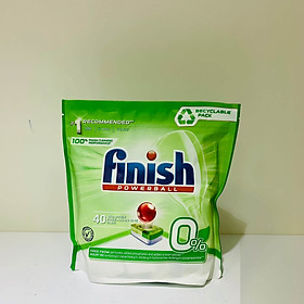 Viên rửa chén bát Finish All in 1 max Eco 0% 70 viên