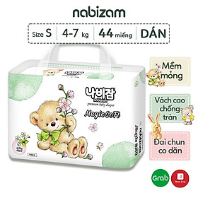 Tã Bỉm Dán NABIZAM Magic Soft Hàn Êm Ái, Mỏng Nhẹ