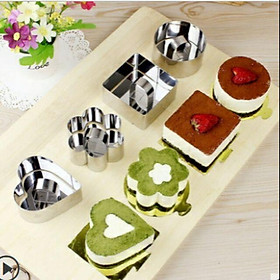 Mua Khuôn ring mini inox sáng bóng 8cm