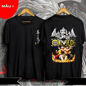 Áo One Piece Luffy Ace - BST Áo phông in hình ANime One Piece Naruto Kimetsu đẹp giá rẻ