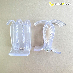 Kẹp tóc xoắn, kẹp càng cua xoắn màu pastel, kẹp tóc size to nhựa lì nhiều màu PK22-4-001