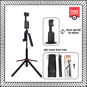 Mua Combo Gậy P185 và Gimbal P01 xoay 360 độ hỗ trợ quay video  chụp ảnh tiện lợi có điều khiển từ xa - Hàng chính hãng