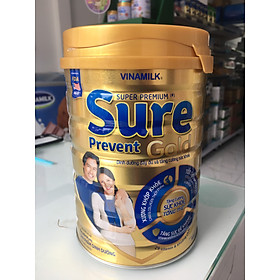 Sữa Bột Vinamilk Sure Prevent - Hộp Thiếc 900g Mẫu mã mới