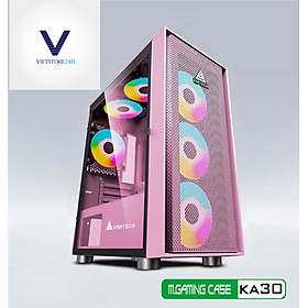 Mua Case Gaming VSP KA30 Mini Tower (Hồng) - Hàng chính hãng