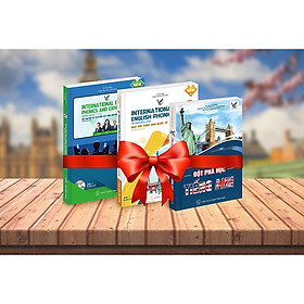 Combo Bộ sách Cẩm nang học tiếng Anh, Ngữ âm tiếng Anh quốc tế cấp độ trung cấp, Ngữ âm học và cách diễn đạt tiếng Anh quốc tế nâng cao (kèm đĩa CD)