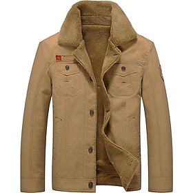 Áo Khoác Nam Hàn Quốc Khaki