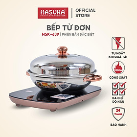 Mua Bếp từ đơn HASUKA HSK-639 công suất 2000W- Mặt kính siêu bền  chịu lực  chịu nhiệt cao và dễ dàng làm sạch - HÀNG CHÍNH HÃNG