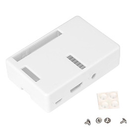 Plastic Case Enclosure Box Shell Cover for Raspberry Pi B+ and Raspberry Pi 2 White
