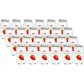 Nước Sparkling OKF Vị Dâu Chai 350 Thùng 24 Chai (350ml x 24)