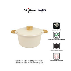 Mua Nồi chống dính phủ ceramic Oslo Kokker 24cm