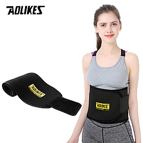 Đai quấn giảm mỡ bụng định hình vòng eo AOLIKES A-7980 Pro sweat waist trimmer