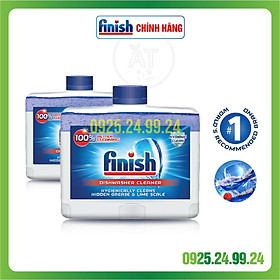 Chai vệ sinh Máy rửa chén bát Finish 250ml