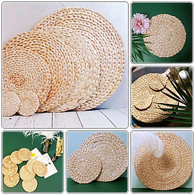 Mua Thảm Lót Lục Bình Tròn Vintage Từ 10cm Đến 40cm - Dùng Lót Bàn Ăn - Trang Trí - Chụp Ảnh Sản Phẩm
