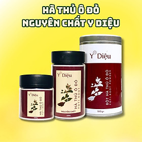 Hà thủ ô Y Diệu, viên hà thủ ô đỏ nguyên chất, kích thích mọc tóc nhanh, giảm rụng tóc, tóc bạc sớm