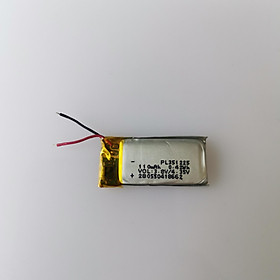 1-3 cái Mới 3.8V 110mAh PL351225 Pin đeo tay thể thao cho Xiaomi Mi Band 3 Band3 Đồng hồ chạy bộ leo núi GPS Màu sắc: 1 CÁI