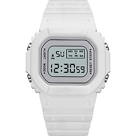 Đồng hồ điện tử thể thao chống nước Sports SP117 nam nữ siêu đẹp dây cao su cực bền - Có đèn ban đêm và báo thức
