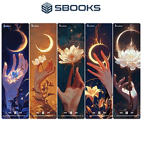 5 Cái Bookmark Kẹp Sách, Dấu Trang Hoạ Tiết Bàn Tay Chữa Lành  - SBOOKS