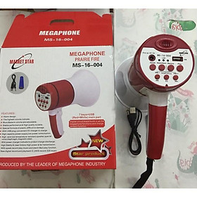 LOA PHÓNG THANH CẦM TAY MEGAPHONE CÓ USB MS-003/004