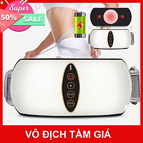 Đai massage tan mỡ bụng- rung lắc và xoay 360 độ hiệu quả Đai Massage đốt cháy chất béo- hồng ngoại giảm đau nhức- làm thon gọn cơ thể