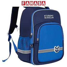 Ba Lô Học Sinh Siêu Nhẹ - Deli BB124A - Màu Xanh Dương