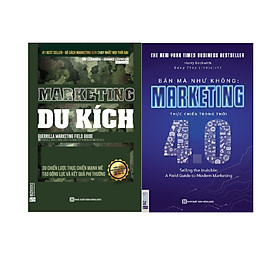 Bộ Sách Chiến Thuật Marketing Đặc Sắc - Dành Cho Các Nhà Bán Hàng Thời Đại 4.0 ( Marketing Du Kích + Marketing Thực Chiến Trong Thời 4.0 ) tặng kèm bookmark