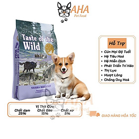 Thức Ăn Cho Chó Corgi Taste Of The Wild Bao 2kg - Thức Ăn Cho Chó Vị Thịt Chim Rừng, Trái Cây Rau Củ Quả