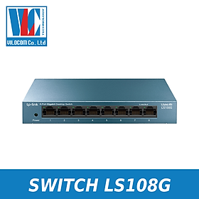Switch Để Bàn 8 Cổng TP-Link LS108G tốc độ10/100/1000Mbps - Hàng Chính Hãng
