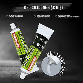 Keo dán silicon gia dụng trong suốt không thấm nước chịu nhiệt độ cao cấp thực phẩm