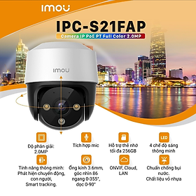 Mua Camera IP Speed Dome Hồng Ngoại 2.0 Megapixel IPC-S21FAP-IMOU-hàng chính hãng