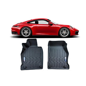 Mua Thảm lót sàn xe ô tô Porsche 911 - nay Nhãn hiệu Macsim chất liệu nhựa TPV cao cấp màu đen