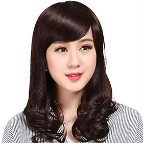 Tóc giả trung niên nữ xoăn lửng F501