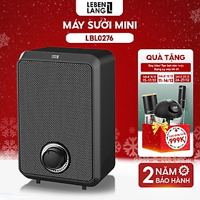 Mua Máy sưởi mini để bàn Lebenlang LBL0276  công suất 600W  làm ấm góc rộng  nóng nhanh  nhỏ gọn tiện lợi  bảo hành 2 năm - hàng chính hãng
