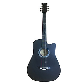 Mua Đàn Guitar classic GU05 màu đen nhám dáng khuyết