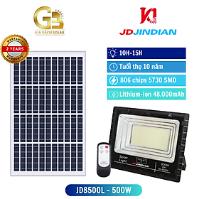 Đèn Pha Năng Lượng Mặt Trời 500W Jindian JD