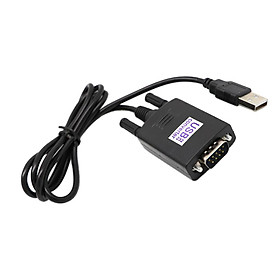 USB 2.0 To Serial (9-Pin) DB-9 RS-232 Converter Cable Supported Windows 98/ Se/ ME/ 2000/ XP/ Vista (32&64)/ Windows7 (32)/ Win10