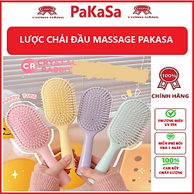 Lược Chải Tóc Chống Tĩnh Điện Massage Da Đầu PaKaSa - Hàng Chính Hãng