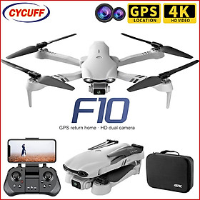 F10 GPS DRONE có thể gập lại 4K Pixels Camera 5G Điều khiển ứng dụng WiFi Power Không có pin dài Tối lượng Tối lượng Đồ chơi Quadcopter Đồ chơi: F10 1080p 1B