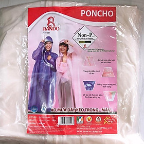 Mua Áo mưa dây kéo trong màu Rando( sỉ ib)