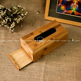 Mua Hộp đựng khăn giấy bằng tre- Hộp tre khăn giấy - Bamboo tissue box