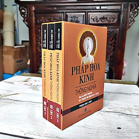 Hình ảnh Pháp Hoa Kinh Thông Nghĩa (Bộ 3 tập)-BOOKCITY