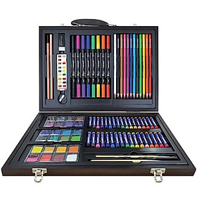Bộ Màu Vẽ Hộp Gỗ MS-89W, Bộ Màu Vẽ Hộp Gỗ Cao Cấp MS-89W