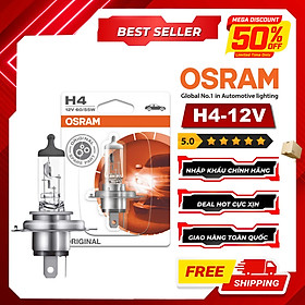 Bóng Đèn Halogen OSRAM Original H4 12V 60/55W
