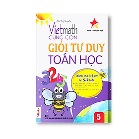 [Download Sách] Viethmath – Cùng Con Giỏi Tư Duy Toán Học Tập 5 - TKBooks 