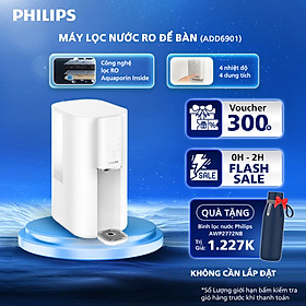 Mua  Hàng Chính Hãng  Máy lọc nước để bàn RO PHILIPS ADD6901HWH01/74 - Công Nghệ  Aquaporin Inside