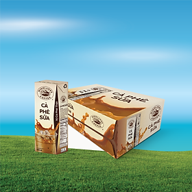 Thùng 48 hộp Cà phê Sữa Highlands Coffee Tetra pack (180ml /hộp)